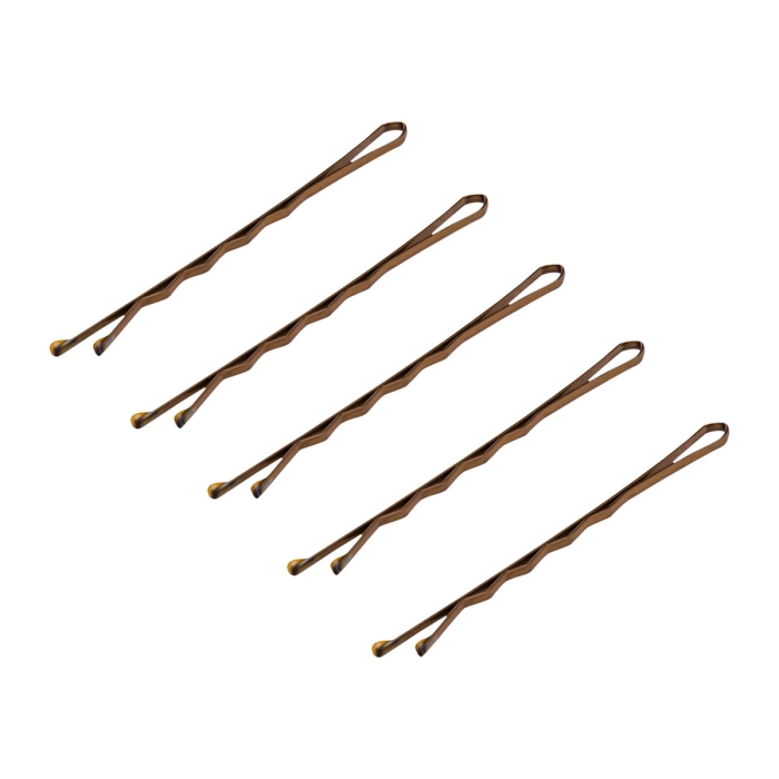 WSUWKI FRYZJERSKIE DO WŁOSÓW 120 SZT E-57 5,6CM ZŁOTE getfull 4631
