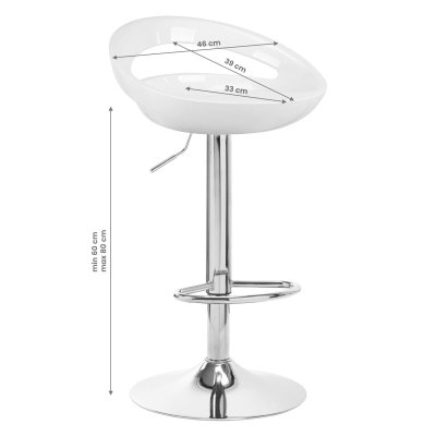 HOKER BAROWY QS-B01 BIAŁY getfull 4708