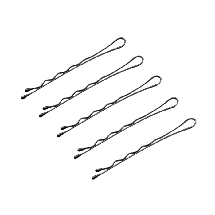 KOKÓWKI FRYZJERSKIE DO WŁOSÓW E-63 150 SZT. 4,9 CM CZARNE getfull 4760