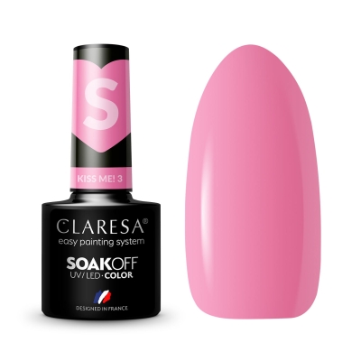 CLARESA lakier hybrydowy Kiss Me! 3 -5g getfull 4961
