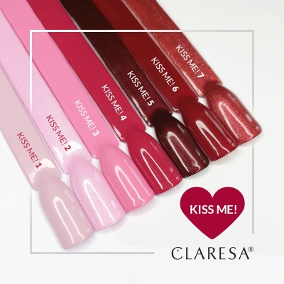 CLARESA lakier hybrydowy Kiss Me! 3 -5g getfull 4961
