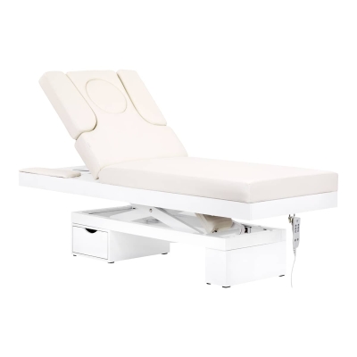 SPA LEŻANKA KOSMETYCZNA AZZURRO 815B ŚWIECĄCA WHITE getfull 3568