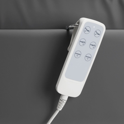 ELEKTRYCZNY FOTEL KOSMETYCZNY LUX 273B 3 SILNIKI SZARY getfull 5172