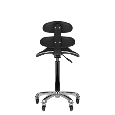 Taboret kosmetyczny roll speed AM-880 czarny wysoki getfull 5251