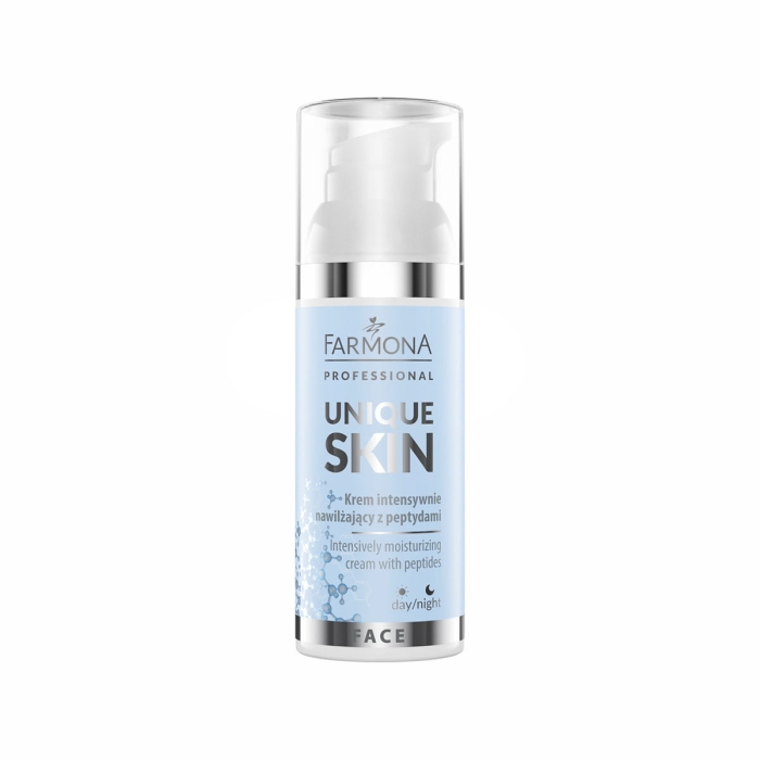 Farmona UNIQUE SKIN Krem Intensywnie Nawilżający z Peptydami 50 ml