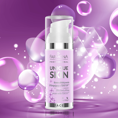 Farmona UNIQUE SKIN krem efektywnie liftingujący TENS'UP 50 ml.png