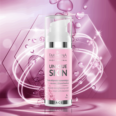 Farmona UNIQUE SKIN aktywnie wzmacniający Krem na Noc z Bioretinolem 50 ml.png