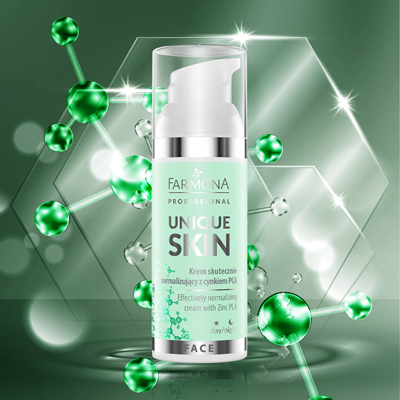 Farmona UNIQUE SKIN Krem Skutecznie Normalizujący z Cynkiem PCA 50 ml.png