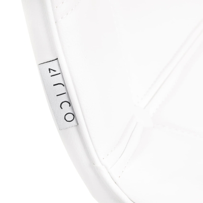 4Rico Białe Krzesło Skandynawskie QS-185 Eco Skóra