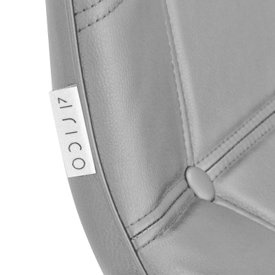 4Rico Szare Krzesło Skandynawskie QS-185 - Eco Skóra