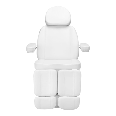 Elektryczny fotel kosmetyczny z kołyską Sillon Classic Pedi biały