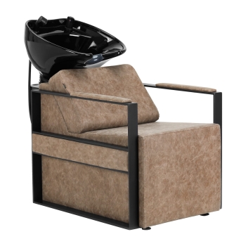 Myjnia Fryzjerska Gabbiano Modena Old - Brązowa