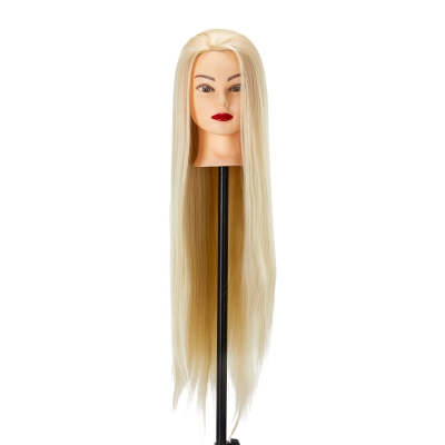 Główka Fryzjerska Włosy Syntetyczne 60 cm  Kolor 613H