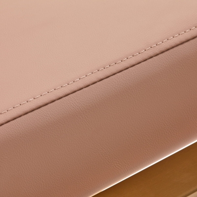 Fotel do Salonu Fryzjerskiego Gabbiano Porto Złoto Beżowy