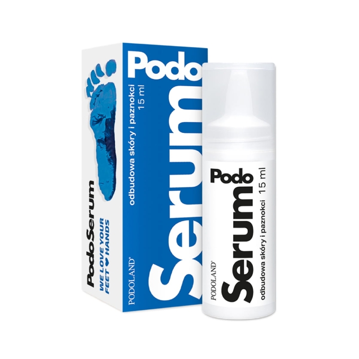 Podoland Preparat PodoSerum Odbudowa Skóry i Paznokci 15ml