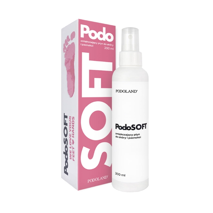 Podoland PodoSoft Płyn Zmiękczający do Skóry i Paznokci 200ml
