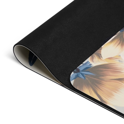 Mata do Jogi i Pilatesu Balance 1107 Kwiatowy Motyw