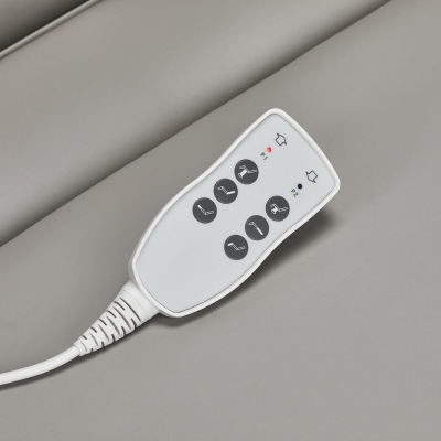 Fotel Kosmetyczny Elektryczny Azzurro 891 Szary na Pilota