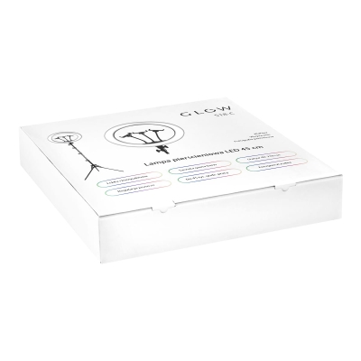 GLOW-12 6887Lampa Pierścieniowa ze Statywem i Uchwytem na Telefon GLOW