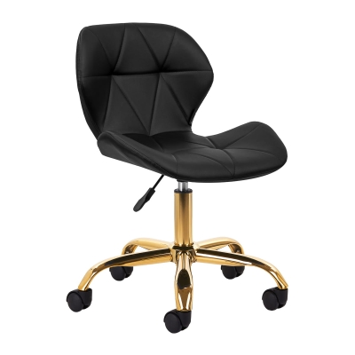 czarny-taboret-kosmetyczny-zlota-podstawa-qs06g-4rico