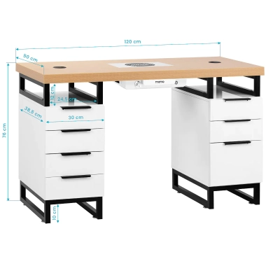 biurko-kosmetyczne-momo-l02-wymiary-120x50x76cm-bialy-czarny-blat-drewniany-getfull.webp
