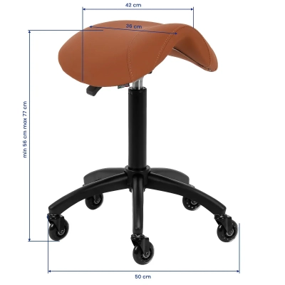 taboret-fryzjerski-brazowy-gabbiano-d032-wymiary.webp