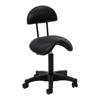 Taboret kosmetyczny 6001B czarny