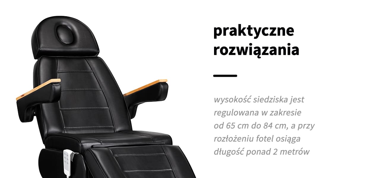 Elektryczny fotel kosmetyczny SILLON LUX