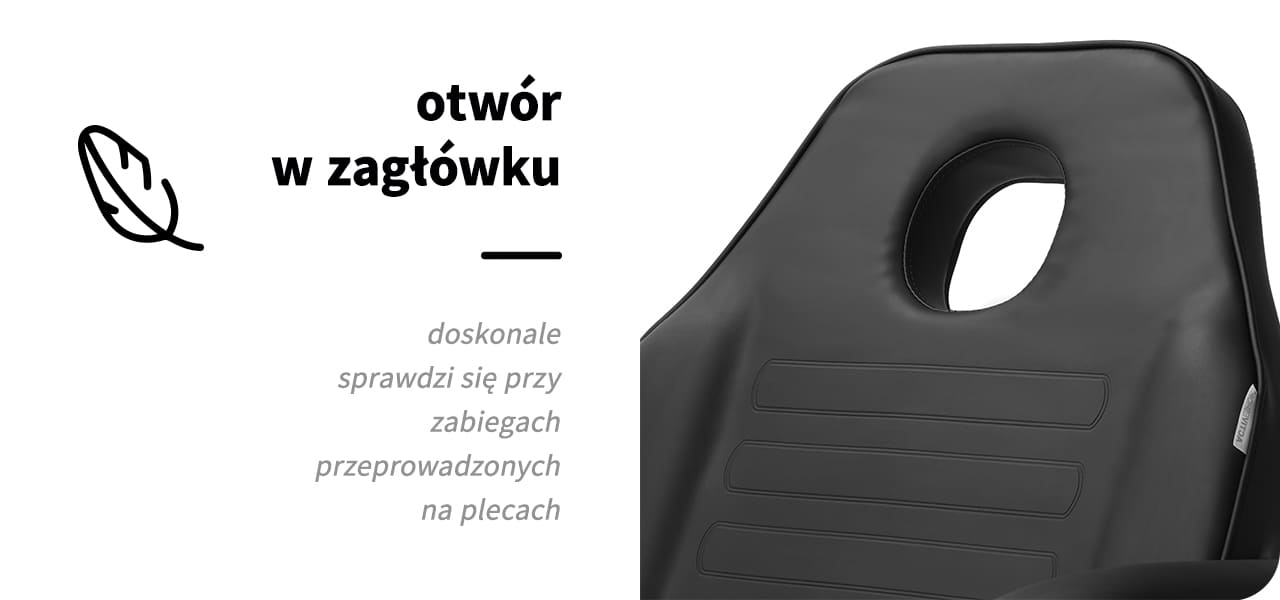 Fotel Kosmetyczny 557G z Kuwetami - Złoto Czarny