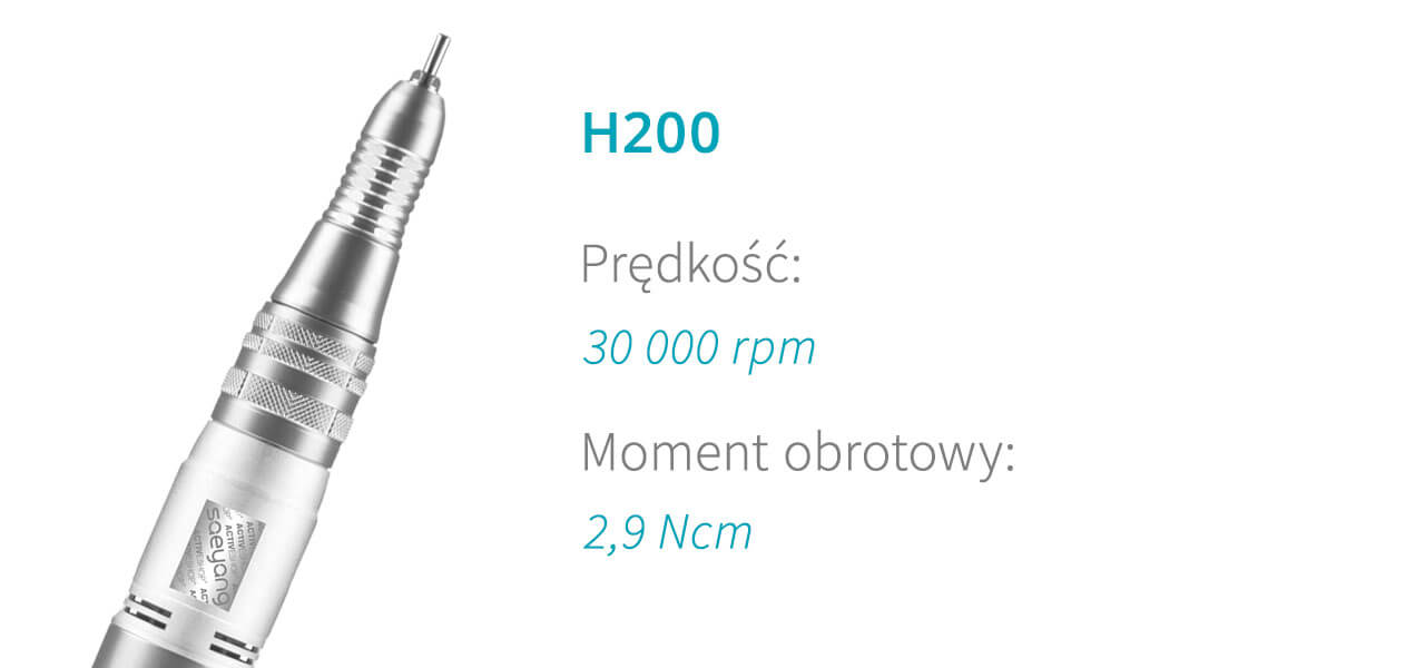 Saeyang frezarka Marathon Escort III white + H200