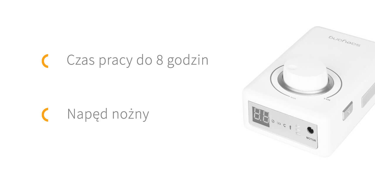 Saeyang frezarka akumulatorowa Marathon K38 Crafien mini biała