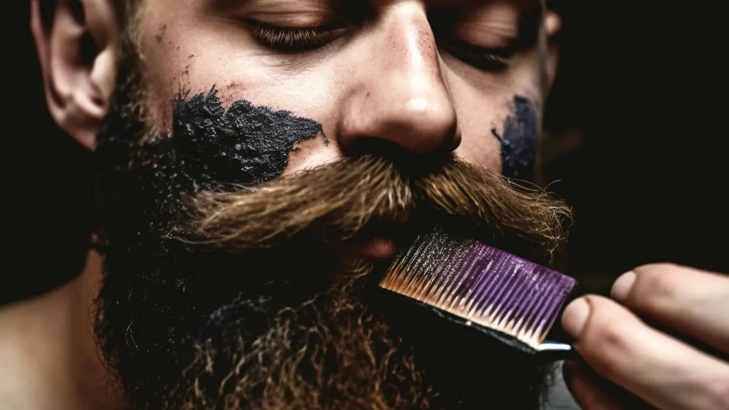 Jak skutecznie farbować zarost henna aby-ukryć siwiznę