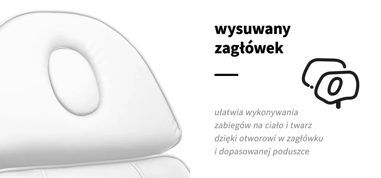 Biały Fotel Kosmetyczny SILLON LUX 273B