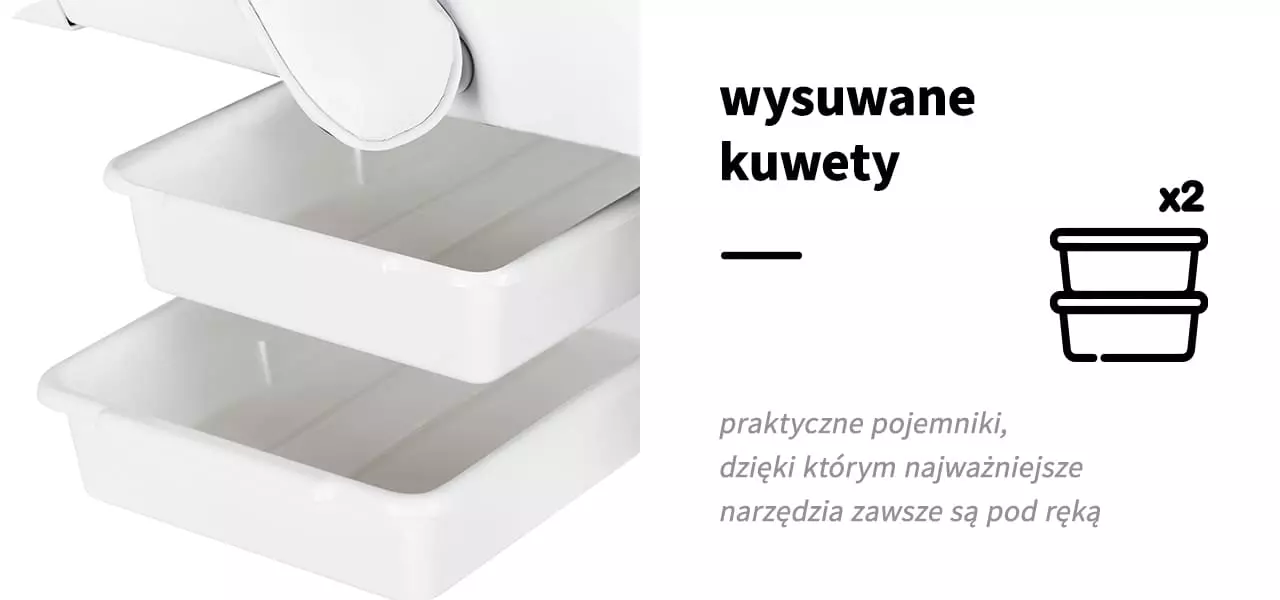 Fotel Kosmetyczny Sillon z Kuwetami