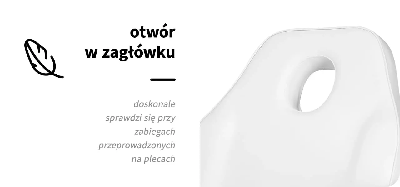 Fotel Kosmetyczny Sillon Biały